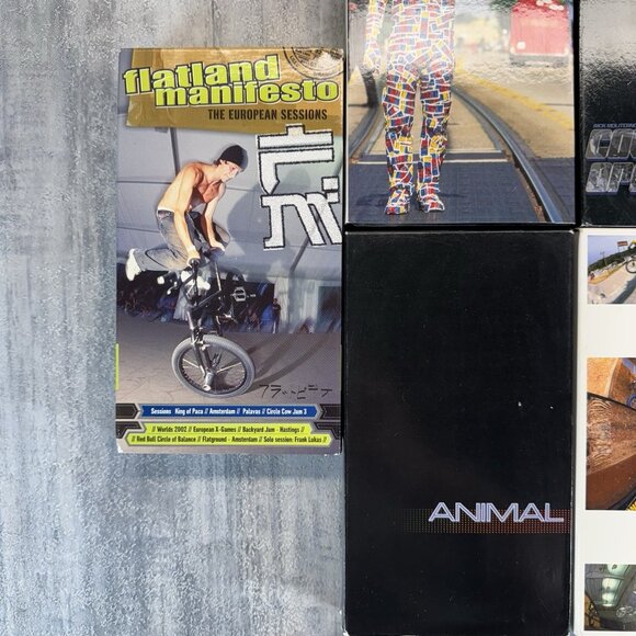 7 BMX VHS Flatland Animal Made In Taiwan Standard Covert Operation Subversion - Picture 5 of 13